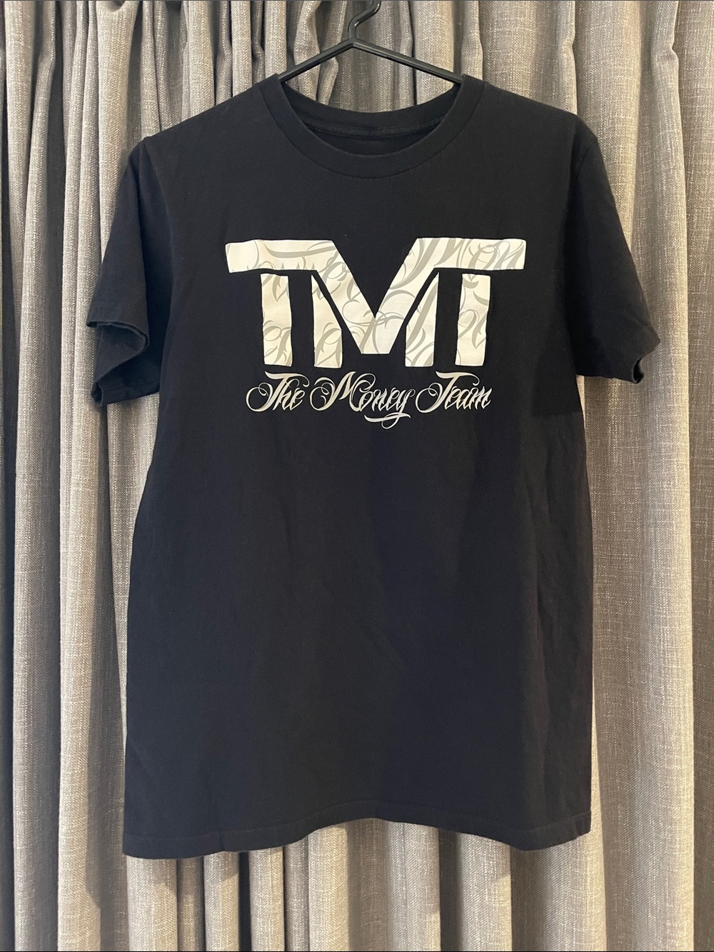 Black 'M' Graphic Tee - The Money Team Inspired